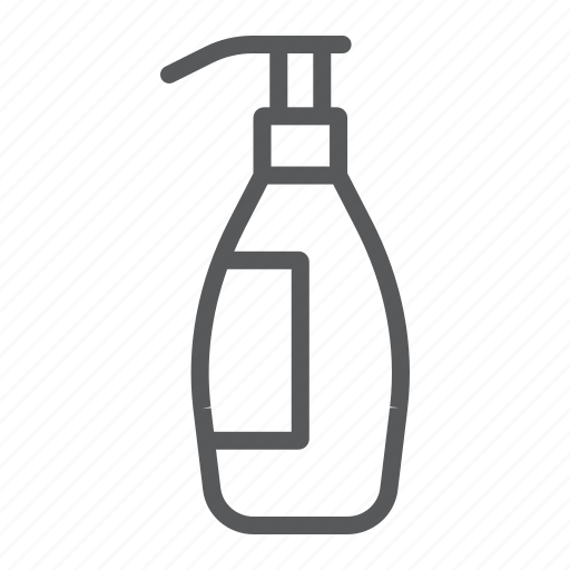 Beauty, bottle, clean, container, gel, lotion, shampoo icon - Download on Iconfinder