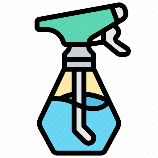 Bottle, cleaner, foggy, spray, water icon - Download on Iconfinder
