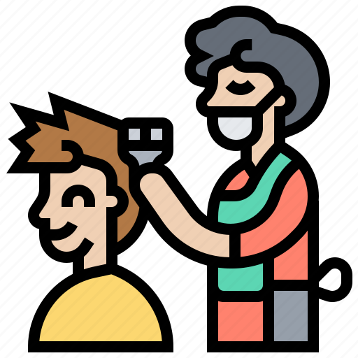 Barber, grooming, haircut, hairstylist, service icon - Download on Iconfinder