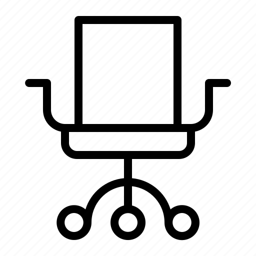 Chair, seat, comfort, office, furniture, and, household icon - Download on Iconfinder