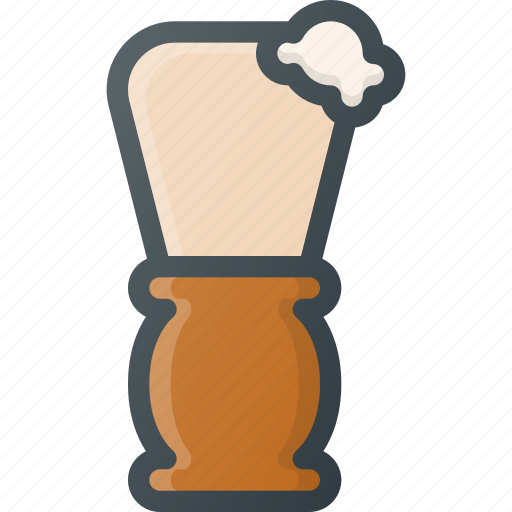 Barber, brush, care, male, shaving, shop, tool icon - Download on Iconfinder