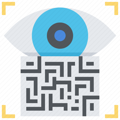 Barcode, code, data, eye, label, qr, scan icon - Download on Iconfinder