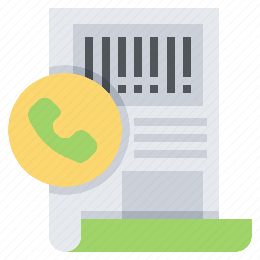 Document, file, phone, prepaid icon - Download on Iconfinder