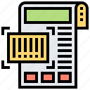 barcode, document, page, payment, scanning