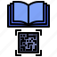 book, books, education, qrcode, study 