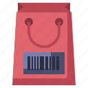barcode, box, cardboard, delivery, package, qr code