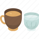 coffee, caffeine, cups, beverage, breakfast