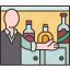 bartender, drinks, alcohol, bar, serve 