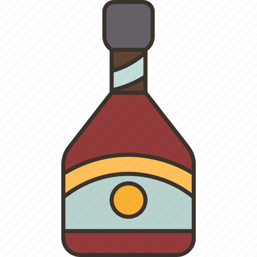 Brandy, bottle, whiskey, liquor, alcohol icon - Download on Iconfinder
