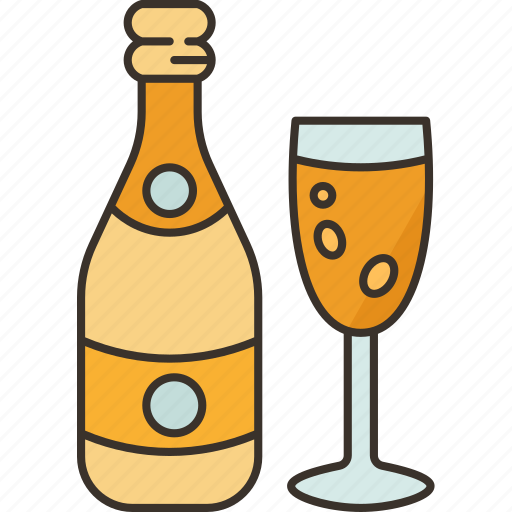 Champagne, alcohol, drink, celebrate, luxury icon - Download on Iconfinder