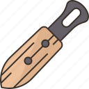 knife, channel, carving, peel, utensil