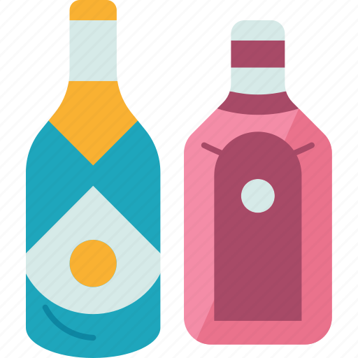 Liquor, alcohol, whiskey, rum, bottle icon - Download on Iconfinder