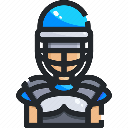 Avatar, ball, baseball, catch, catcher, people, sports icon - Download on Iconfinder