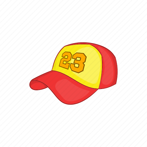Baseball, blank, cap, cartoon, clothing, hat, red icon - Download on Iconfinder