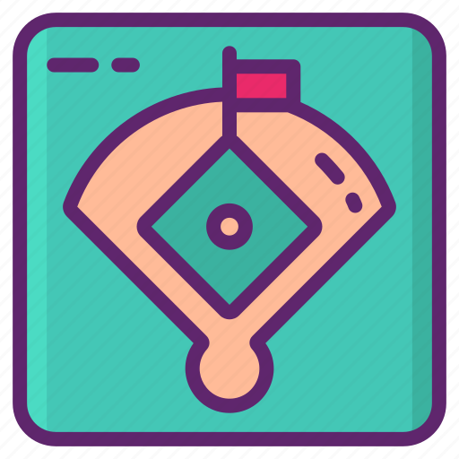Baseball, game, park, sport icon - Download on Iconfinder