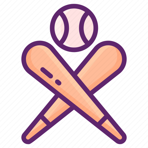 Ball, baseball, bat, sport icon - Download on Iconfinder