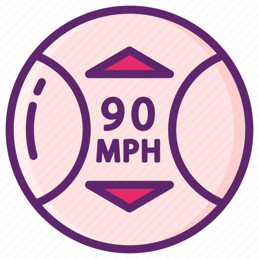 Ball, baseball, mph, speed icon - Download on Iconfinder