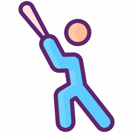 Baseball, player, sport, standings icon - Download on Iconfinder