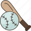 baseball, bat, ball, sport, recreation 