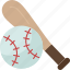 baseball, bat, ball, sport, recreation 