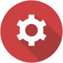 circle, cog, customize, gear, preferences, settings icon
