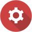 circle, cog, customize, gear, preferences, settings icon 
