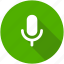 circle, mic, microphone, recording, speaker, speech icon 