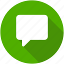 chat, chatting, circle, comment, message, messaging icon