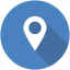 address, circle, location, map, marker, navigation icon 