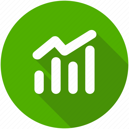 Analytics, chart, circle, earnings, finance, stock market icon icon - Download on Iconfinder