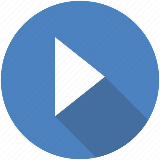 Circle, movie, next, play, start, video icon icon - Download on Iconfinder