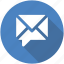 chat, chatting, circle, comment, email, message, messaging icon 