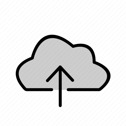 Cloud, up, storage, upload, weather icon - Download on Iconfinder