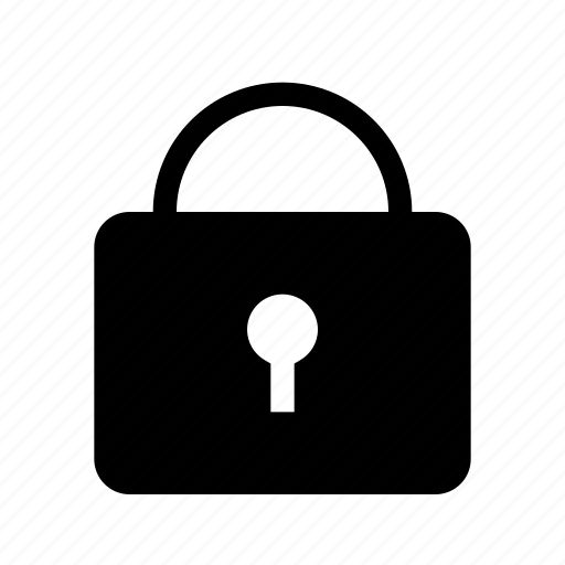 Basic, essential, lock, locked, password, security, ui icon - Download on Iconfinder