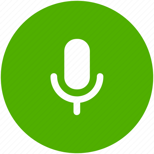 Circle, mic, microphone, recording, speaker, speech icon icon - Download on Iconfinder