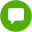 chat, chatting, circle, comment, message, messaging icon 