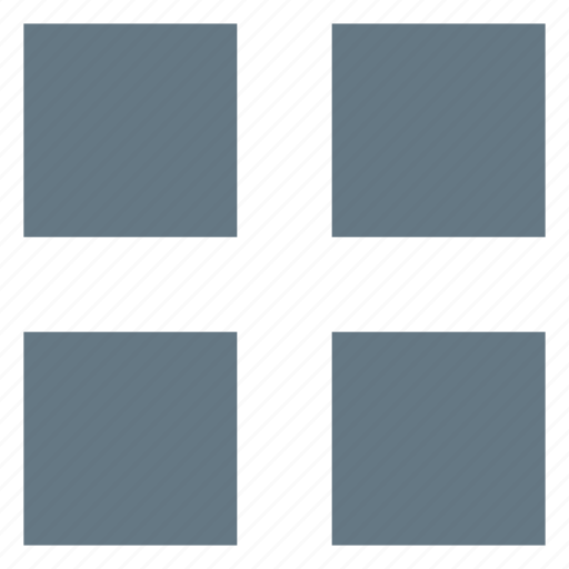 Squares, grid, template, frames, layout, arrange, 4 squares icon - Download on Iconfinder