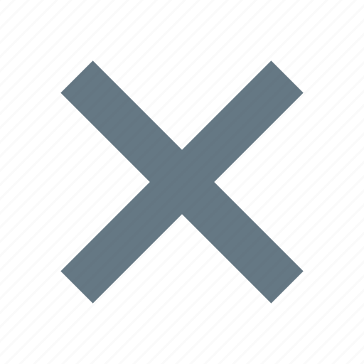Close, cancel, exit, cross, delete, remove, x icon - Download on Iconfinder