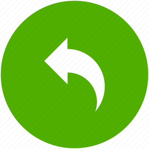 Arrow, blue, circle, previous, reply, respond, response icon icon - Download on Iconfinder
