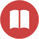 book, bookmark, circle, learn, library, read, reading icon