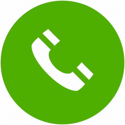 Accept Call Circle Contact Green Phone Talk Icon Icon