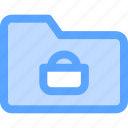 basic, document, essential, folder, lock, user interface