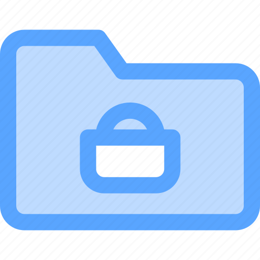 Basic, document, essential, folder, lock, user interface icon - Download on Iconfinder