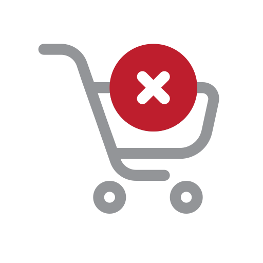 E-commerce, online, shopping, ui, trolley cart, cancel, buy icon - Free download