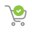 e-commerce, online, shopping, ui, trolley cart, success, buy 