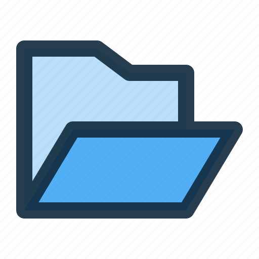 Folder, folder open, interface, ui icon - Download on Iconfinder