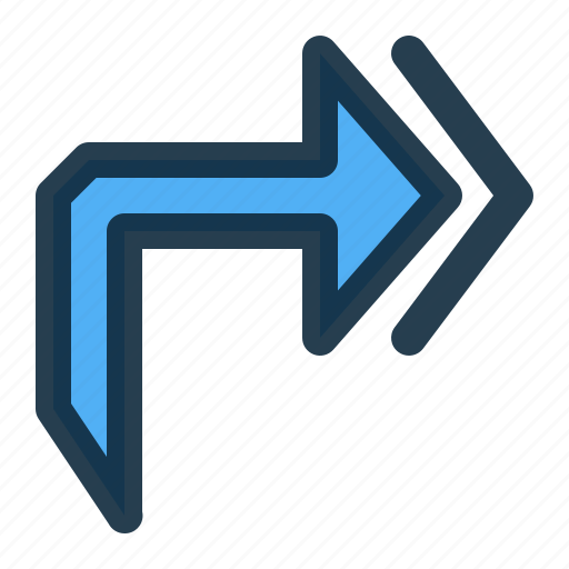 Arrow, interface, right, shere icon - Download on Iconfinder