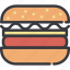 burger, fast food, food, gastronomy, hamburger, meal 