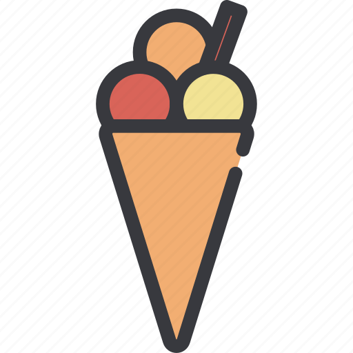 Dessert, ice cream, icecream, sweet icon - Download on Iconfinder