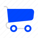 cart, drop, shop, shopping, trolly
